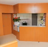 画像:受付 全体